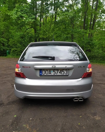 Honda Civic cena 8200 przebieg: 160000, rok produkcji 2005 z Wrocław małe 79